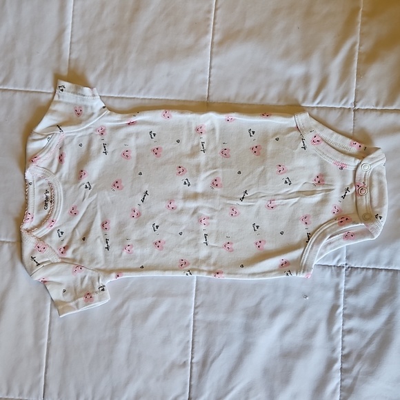 Infant Girl's Lot of 4 Carter's Body Suits 9 Months T12 - Picture 5 of 13